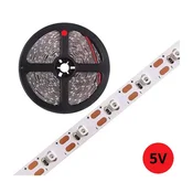 LED trak 5V (USB) rdeč 60 LED/m IP20 5m