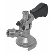 ich-zapfe Zapfkopf Keg Ventil Kombi-Fitting Zgornji Izstop za Pivo iz Fasa 5/8 in 3/4, (5000216809)