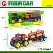 Hk Mini igracka farmerski traktor, crveni