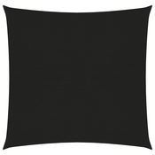 Jedro za zaštitu od sunca 160 g/m2 crno 2 x 2 m HDPE