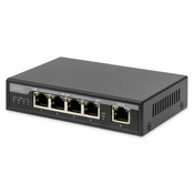 Digitus 4-portni gigabitni podaljšek 4PPoE, 802.3at, 60 W