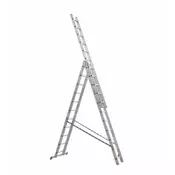 AGM Profesional Aluminijumske merdevine, 3x14, STS