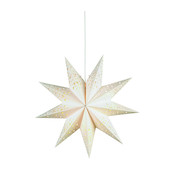 Markslöjd 700319 - Božični okras SOLVALLA 1xE14/25W/230V bel 45 cm