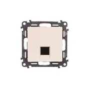 LEGRAND VALENA LIFE 1xRJ45 cat.5e UTP vtičnica kremne barve 753240