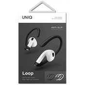 UNIQ Loop Sports Ear Hooks AirPods white-black dual pack (UNIQ-LSPORTSEHKS-WHTBLK)