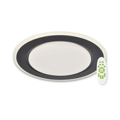 Top Light - LED prigušiva stropna svetiljka NORMAN LED/51W/230V crna + daljinski upravljac