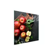 shumee STEKLENA ZAŠČITNA PLOŠČA ZA ŠTEDILNIK 50x52 APPLE