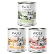 Wolf of Wilderness Adult “Expedition” 6 x 800 g - Mešano pakiranje: Stony Creek, Sandy Path, Steep Journey