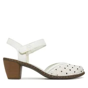 Sandali Rieker 40991-80 Bela