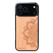 shumee Lesen ovitek Bewood za iPhone 17 Pro Max MANDALA JABOLKA