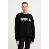 Pulover s dodatkom vune Helly Hansen BLISS boja: crna, tople, 54604