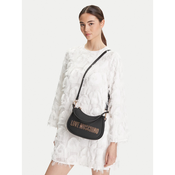 Torbica Love Moschino črna barva, JC4027PP1NKD0000