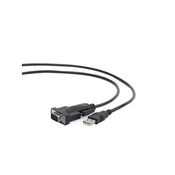 UAS-DB9M-02 Gembird USB to DB9M serial port converter kabl black 1.5m
