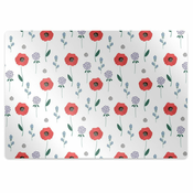 Decormat Podloga za pisarniški stol Red field of poppies 120x90 cm 15 cm