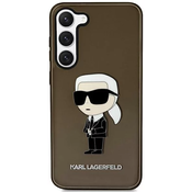 Karl Lagerfeld Samsung Galaxy S23+ black hardcase Ikonik Karl Lagerfeld (KLHCS23MHNIKTCK)