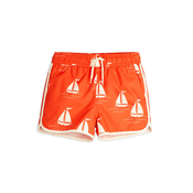 MINI RODINI Kopalne hlače 2528011342 Rdeča Regular Fit