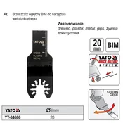 shumee Yato potopni žagin list za večnamenska BIM orodja