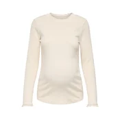 Only Maternity Majica OLMLESLIE svetlo siva