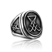 Prstan Satan Signet - SS8-757R