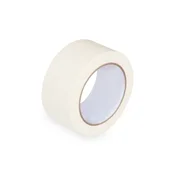Lepilni trak krep (PAP/Solvent) do +80°C bel 50 mm x 50 m [1 kos]