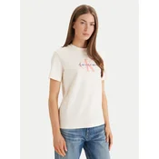 Calvin Klein Jeans Majica Hero LV047B865G Rumena Classic Fit