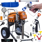 Rosfix Rosfix Set za barvanje in kitanje Rosfix Tornado Pro RTR5 UltraSpray 2200W 22MPA 6,5L/min + Barvni in kitanjski pištol Black Rain BR450, (21656734)