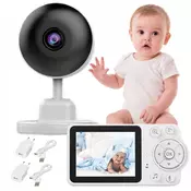 Baby Monitor otroška varuška z nočno video kamero in 2.8” LCD zaslonom