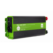 EnerGenie EG-PWC-PS1000-01 prilagodnik napajanja i pretvarač Automatski 1000 W Crno, Zeleno