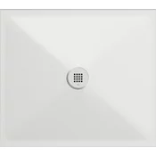 Pravokotni keramični tuš pladenj 90x80x2cm, bel mat - Bela mat barva - 90x80x2 cm - GSI - EXTRA FLAT - 24 - Keramika - 900 - Pravokotni - 800 - 20 - 90 - 150 - 14