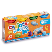 Carioca Glina za modeliranje 8 x 75 g, 8 barv