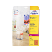 Etiketa laser/inkjet/copy  63,5x29,6 Zweckform L6003 25/1 neon crvena