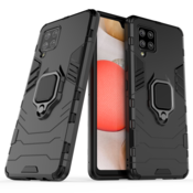 Zaščitni ovitek Ring Armor Case za Samsung Galaxy A42 5G, črn