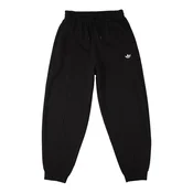 ADIDAS ORIGINALS Hlače Oversized Jogger French Terry črna