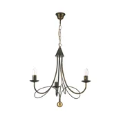 ONLI - Luster na lancu MILVIA 3xE14/6W/230V u bronzanoj boji