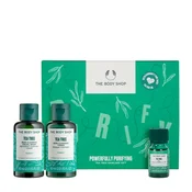 The Body Shop Darilni komplet za nego obraza s čajevcem Powerfully Purifying
