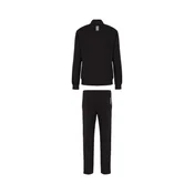 EA7 Emporio Armani Trenirka za tek  črna / bela