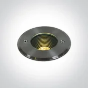 VGRADNA ZUNANJA SVETILKA COB LED 3,5 W WW 20deg 230V SS316L IP67 DM69070A/W