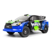RC reli avto BlackZon Vyper RX 1:16 4WD - modro-zelen (540282)
