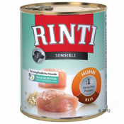 Rinti Pasja hrana Sensible, 800g - Govedina + riž