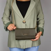 ZOOZIE BAGS Tamno zeleni ženski novčanik 1432