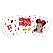 Personal Personalizirani papirnati lončki 6 kosov - Mini miška