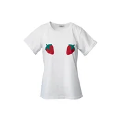Pineapples Dont Have Sleeves Majica I Love You Berry Much bela