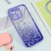 TERACELL Maska Frame Glitter za iPhone 14 Pro Max 6.7 ljubicasta