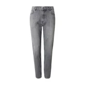 DAN FOX APPAREL Kavbojke Essential Leonhard siv denim