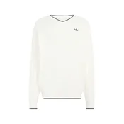 Pulover adidas Cable Knit Crewneck Sweatshirt Cloud White S