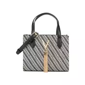 VALENTINO Rucna torbica  crna / bijela