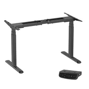UVI Desk Okvir za pisalno mizo UVI Standard V2, električen, črn, (5000258591)