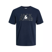 Jack & Jones Muška majica MAJICA M KR JACULA SS TEE Navy