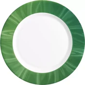 Bormioli Rocco plitev krožnik Careware 25,5 cm, zelen (6 kos)