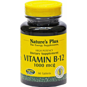 Natures Plus Vitamin B12 1000 mcg - 90 tabl.